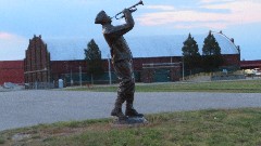 statue; Muskegon WI